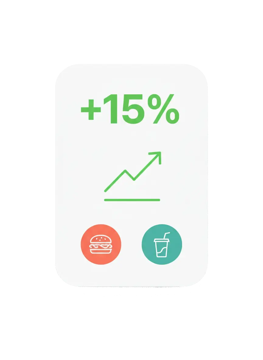 Restaurant Card Left